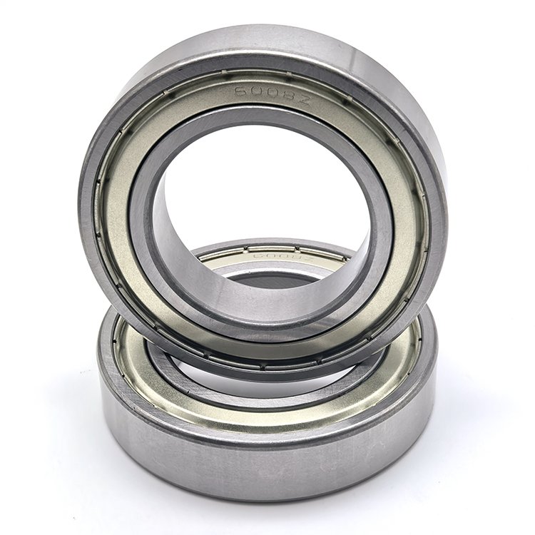High precision deep groove ball bearing 6008ZZ/6008-2RS 40*68*15mm ball bearing industrial parts Steel Ball Bearing with seal