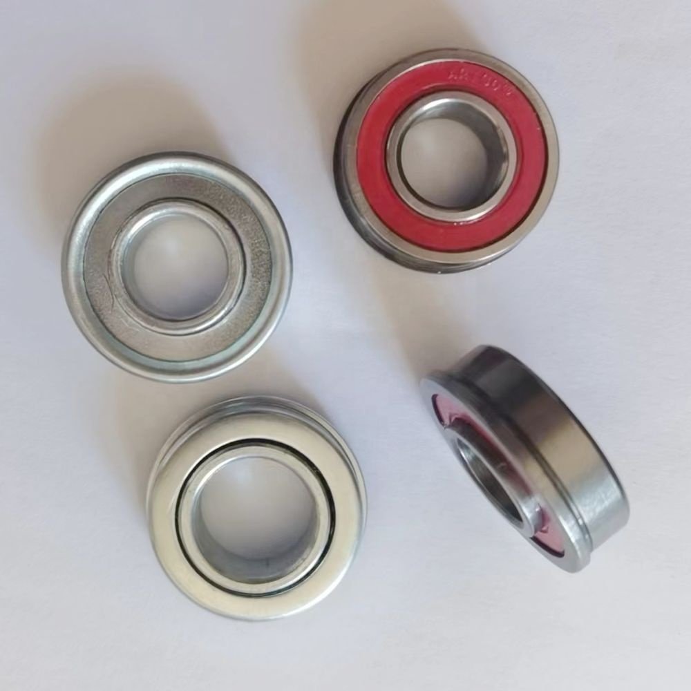 steel flange stamped bearings used for lawn mowers, casters, wheels, handcart wheels FBB-193510 FBB-163510 Punching bearing