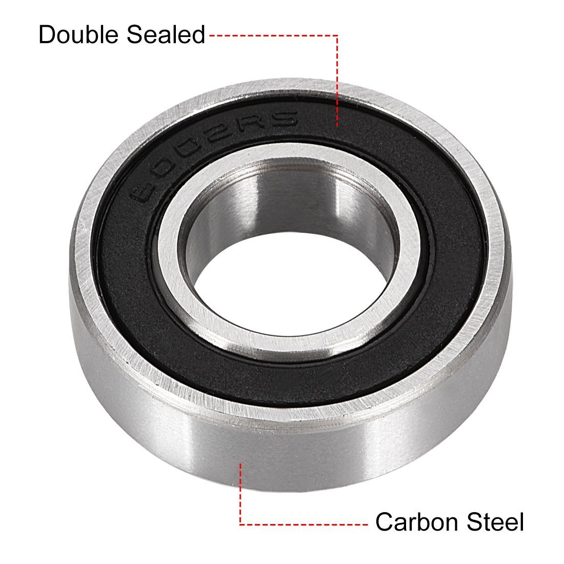 MTZC Original Japan Brand Ball Bearing 6002 2RS ZZ C3 Deep Groove Ball Bearing