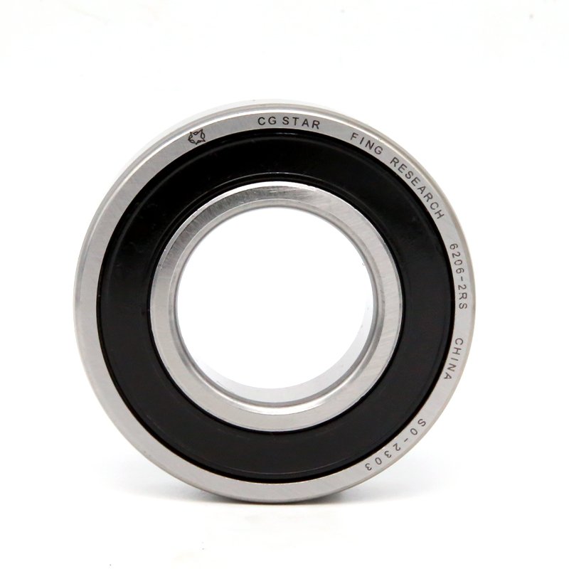 High Precision 6206 6902 Si3n4 Deep Groove Ball Bearing Single Row Factory Manufactured 2RS ZZ Steel Restaurant Printing Shop