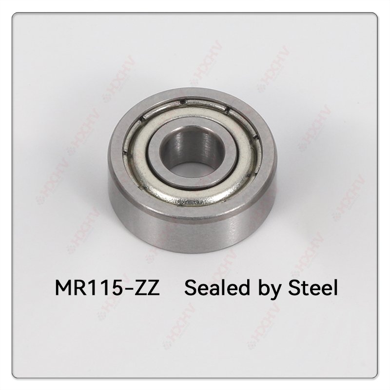MR115 2RS ZZ Chrome Steel Size 5x11x4 mm HXHV Deep Groove Ball Bearing for Remote-controlled Car