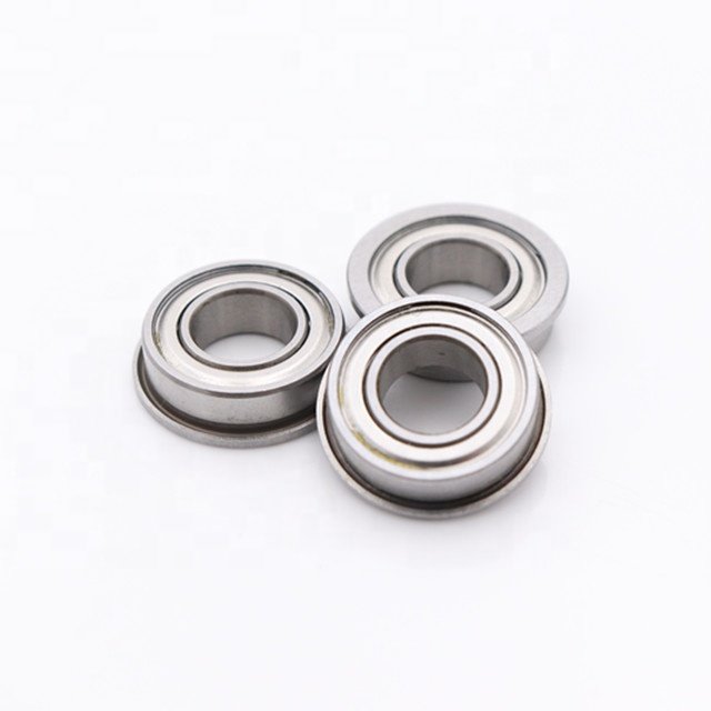 miniature flange bearing 8mm F688 flanged deep groove ball bearing f688z flange ball bearing f688zz