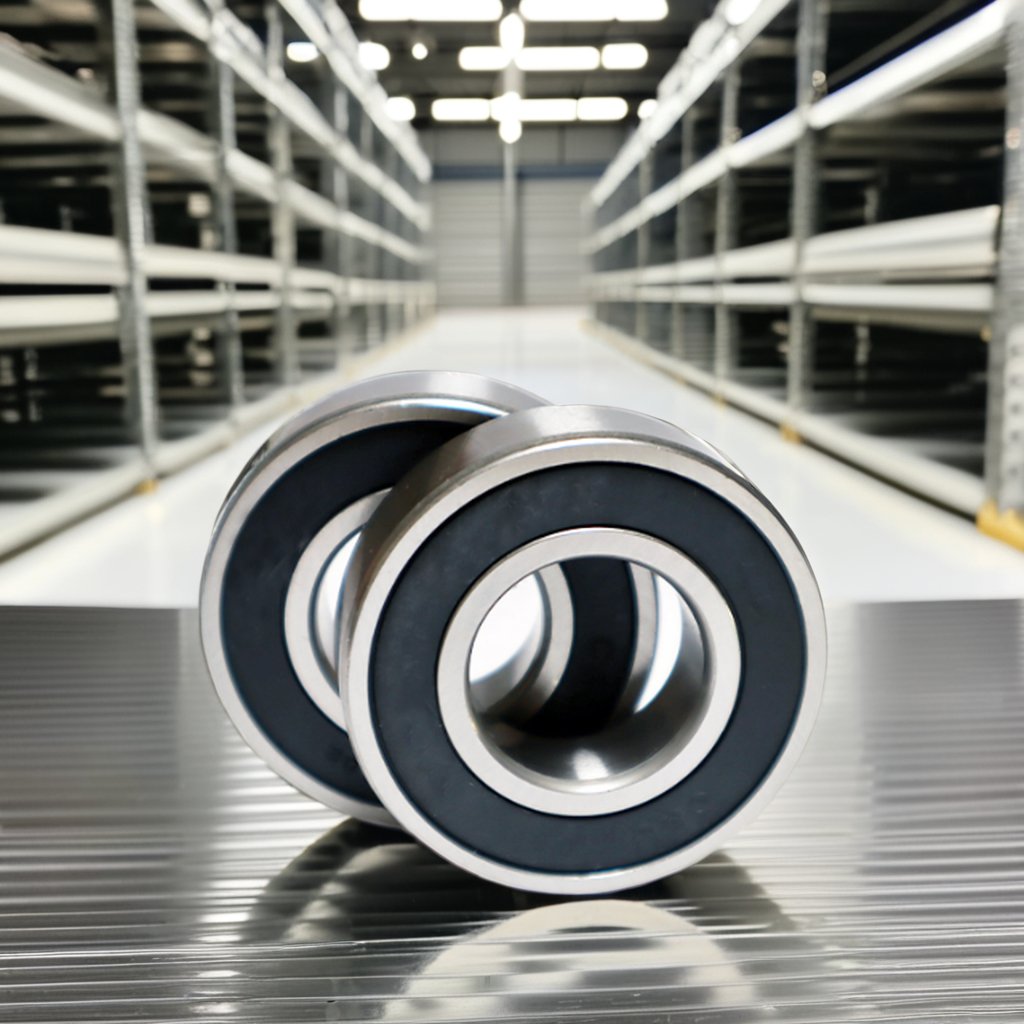 High Rigidity 6007-2RS New Model Deep Groove Ball Bearings Low Vibration Sealed ZZ Wide Temperature Range Abrasion Resistance