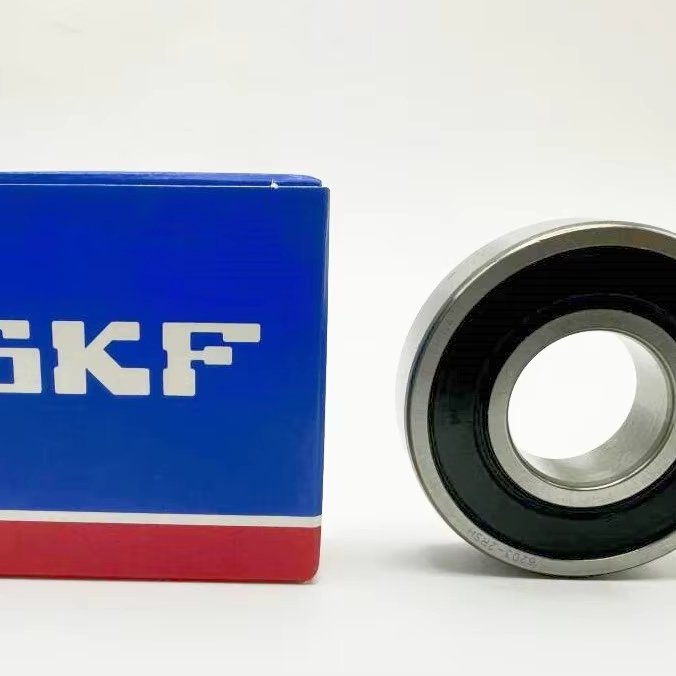 Original SKF Brand 6203 Steel Cage Deep Groove Ball Bearings 6203-2RSH SKF Auto Bearing For Skateboard