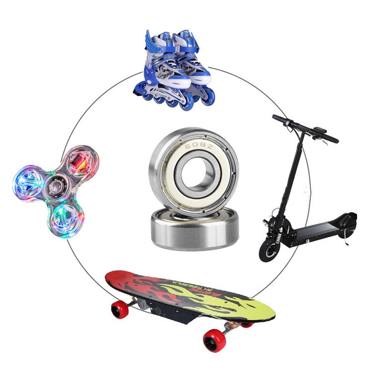 High quality and low price wholesale miniature deep groove ball bearing for skateboard and roller skates