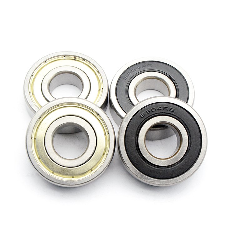 High Standard Precision Deep Groove Ball Bearing Size 20*52*15mm 6304 ZZ Ball Bearing 6304-2RS High Quality Bearing 6304