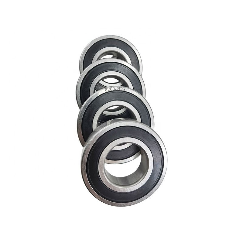 High Quality Sizes Price Stainless Steal Motor 6203 Speed 6203-2Rs Bearings 2Rs Deep Groove Ball Bearing