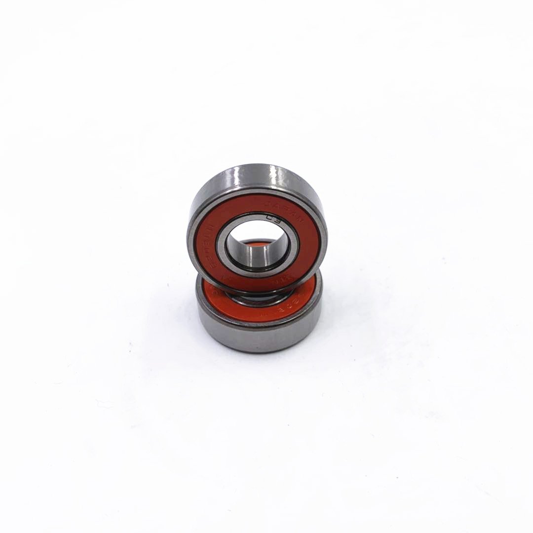 Motorcycle Bearing 6202 Deep Groove Ball Bearing Machinery P6 Steel Cage OEM Customized Services Mini Round Bearing for Farms