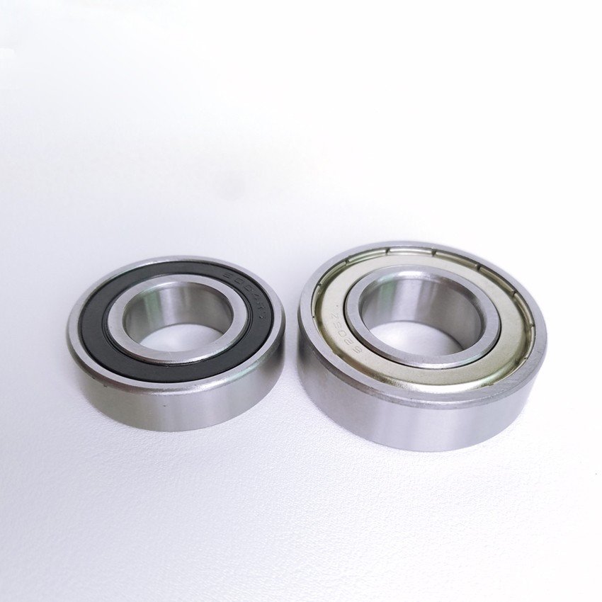 Motorcycle Bearing 6202 Deep Groove Ball Bearing Machinery P6 Steel Cage OEM Customized Services Mini Round Bearing for Farms