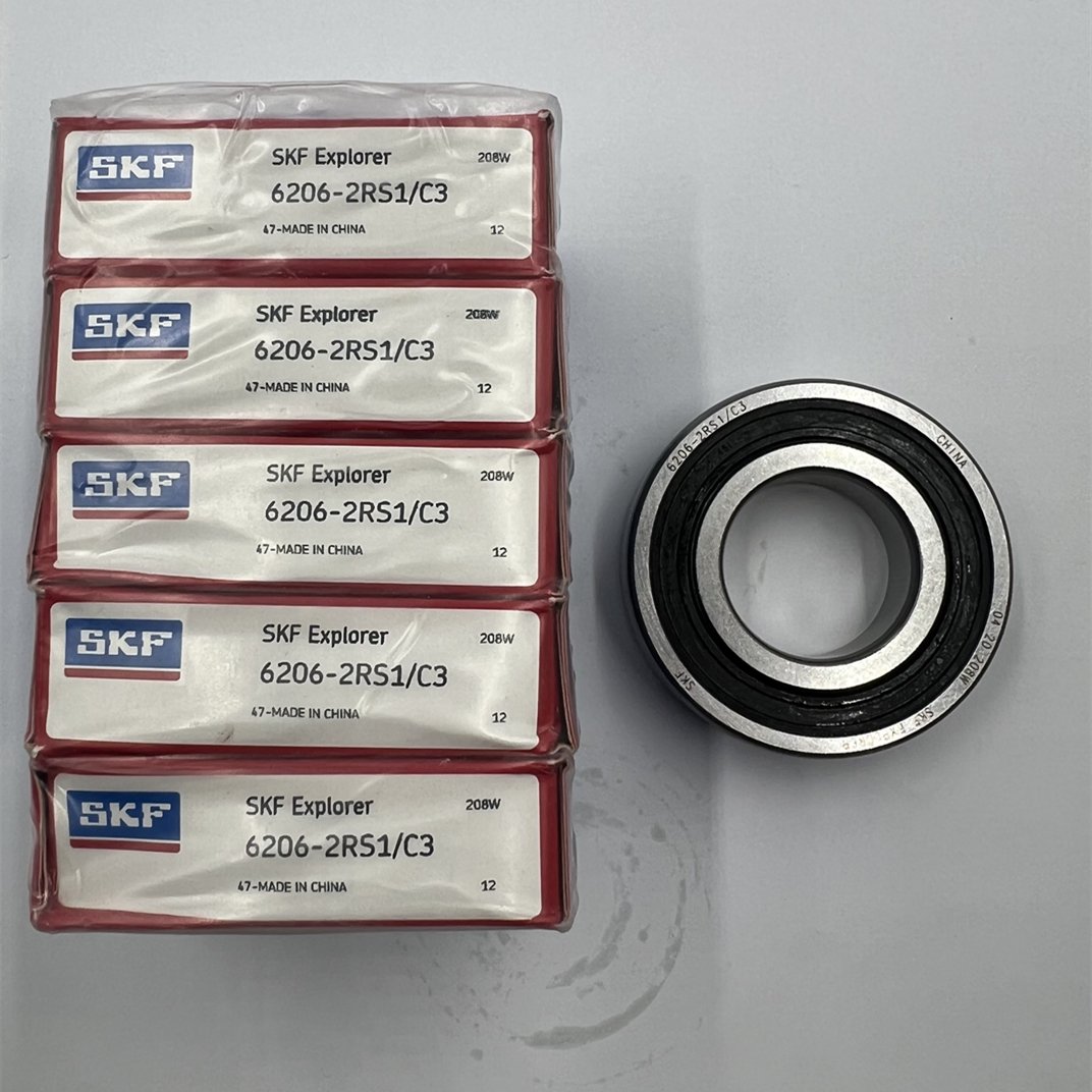6206-2Z/C3 Original SKF Bearings 6206-2RS1 Deep Groove Ball Bearing 6206-2RS1 SKF Bearing
