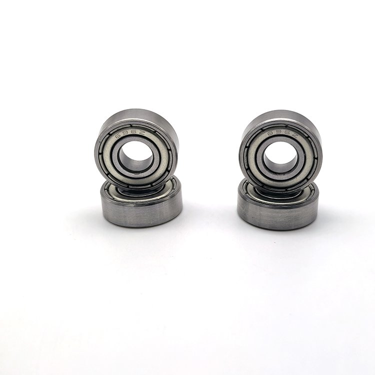 High precision 696zz 6x15x5mm deep groove ball bearings 696 2RS carbon steel deep groove ball bearing for U groove rollers