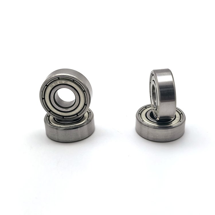 High precision 696zz 6x15x5mm deep groove ball bearings 696 2RS carbon steel deep groove ball bearing for U groove rollers