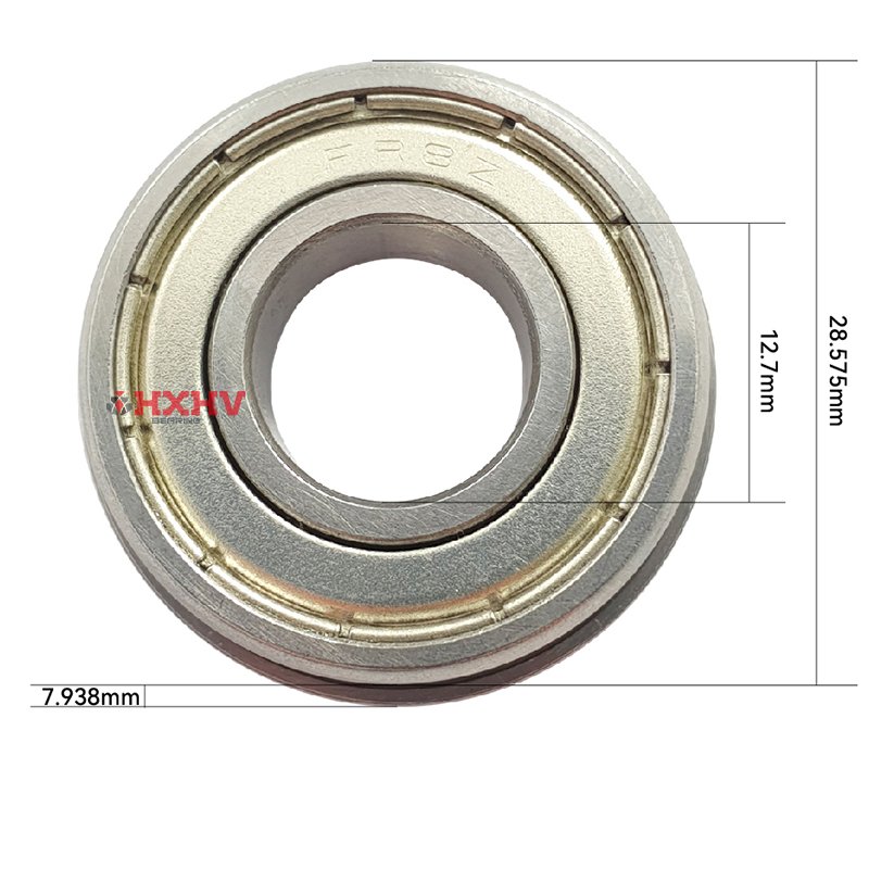 FR8 ZZ 2Z 2RS RS FR8Z FR8ZZ FR8RS Shielded Metric HXHV Micro Flanged Deep Groove Ball Bearing