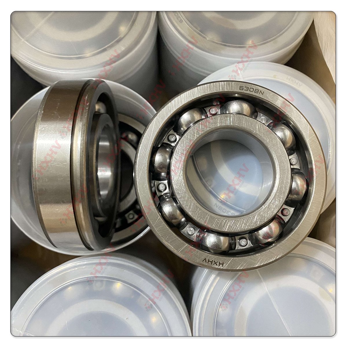 6308 N 50308 Open Type Chrome Steel HXHV Deep Groove Ball Bearing with Size 40x90x23mm