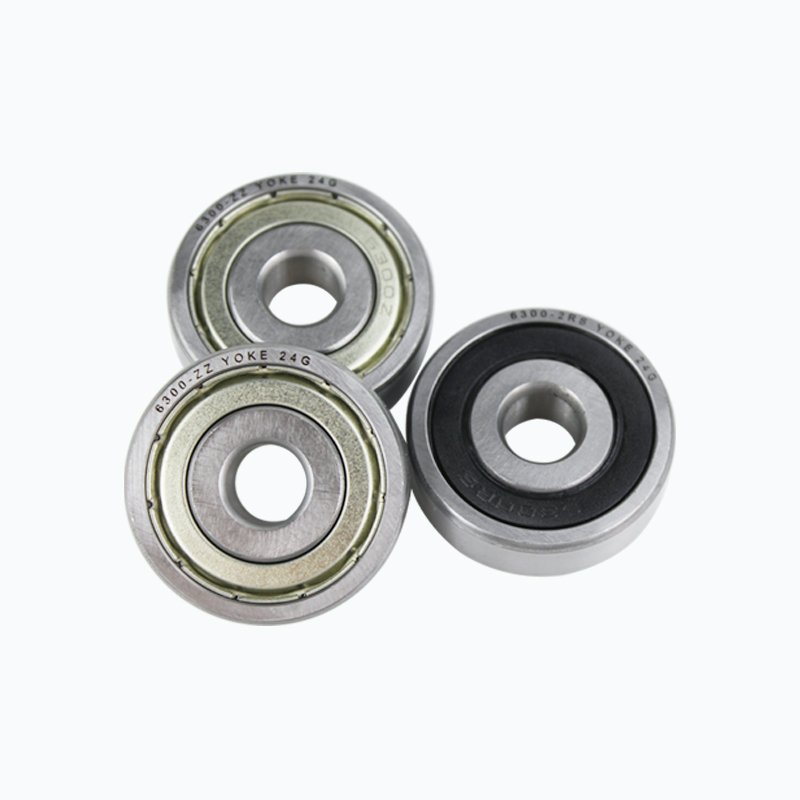 High speed rubber seal deep groove ball bearing 20x52x15mm 6304-2RS 6304 2RS C3