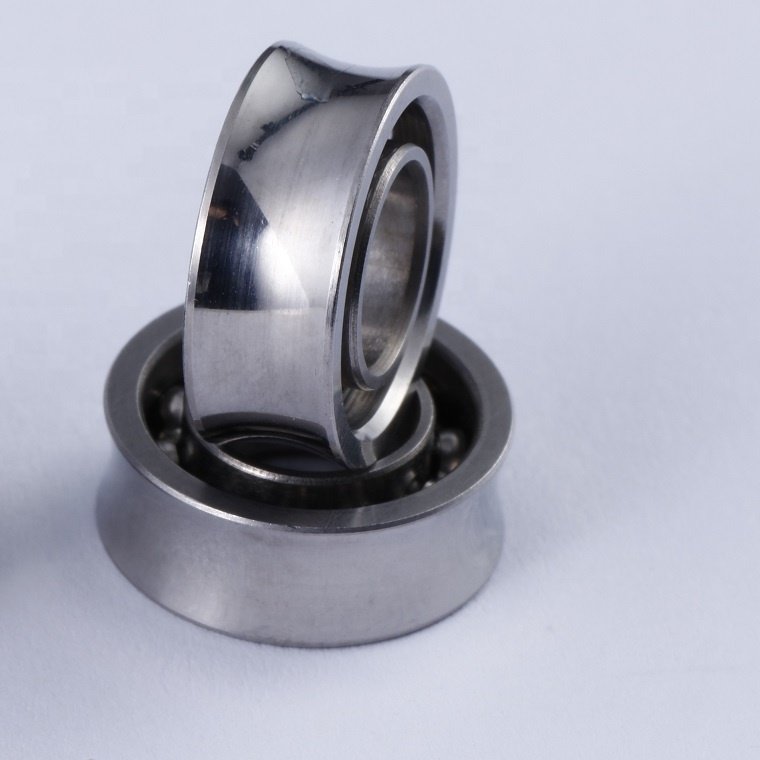 High Precision Miniature Concave Chrome Steel Ball Bearing 1/4"x1/2"x3/16" R188U R188KK for YoYo Micro Inch Deep Groove Bearings