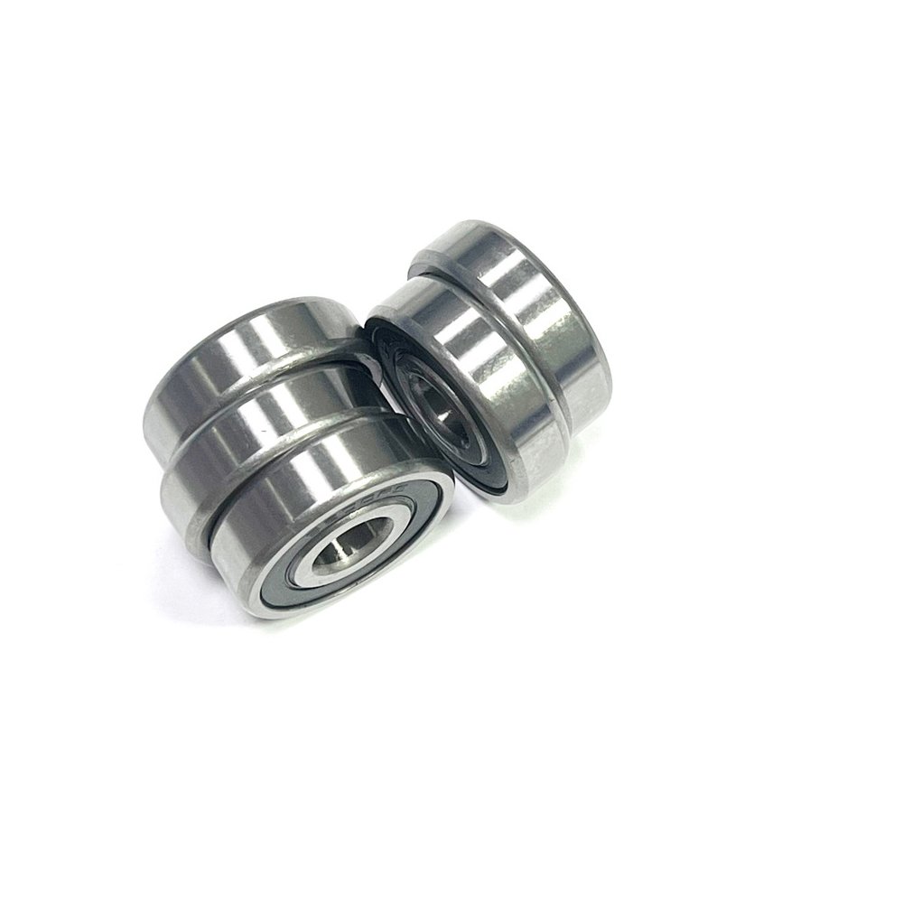 High precision deep groove ball bearing 6200 2RS Size: 10*30*9 mm Motorcycle bearing Anti-corrosion Long life Stable performance
