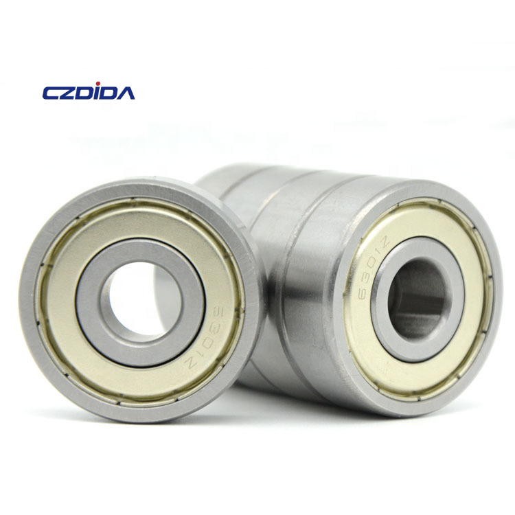 High quality 6301 6301ZZ 6301RS Deep Groove ball Bearing Size 12x37x12mm Bearing 6301