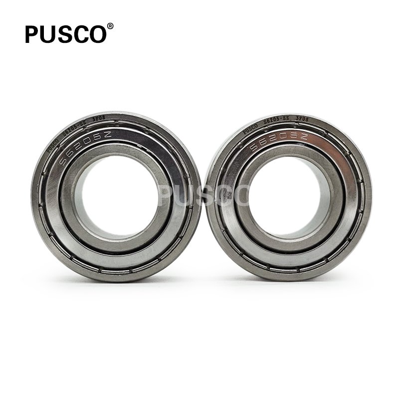 PUSCO Stainless Steel Deep Groove Ball Bearing S6205ZZ Washing Machine Bearing S6205-2Z Motorcycle Bearings S6205 ZZ