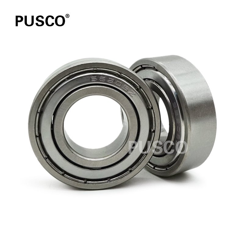 PUSCO Stainless Steel Deep Groove Ball Bearing S6205ZZ Washing Machine Bearing S6205-2Z Motorcycle Bearings S6205 ZZ