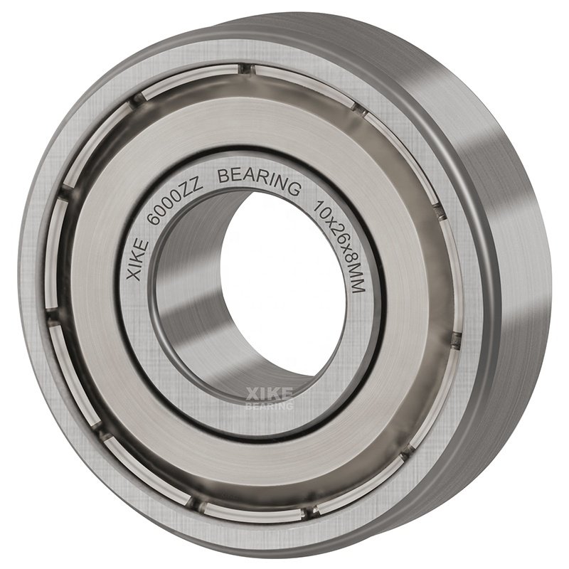Double Metal Seal 6000ZZ Size 10x26x8mm Deep Groove Ball Bearing
