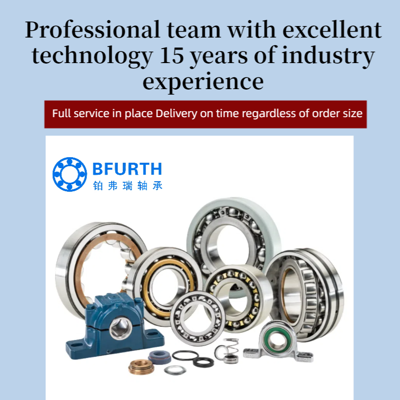 Bfurth hot sale Multi-size multi-scenario use 6206-2RS 6205-2RS 6204-2RS 6207-2RS Deep Groove Ball Bearing