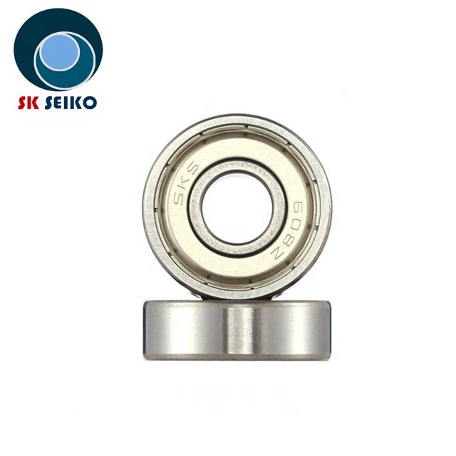 SKS Miniature Deep groove ball bearing 608 22x8x7mm bearing manufactural plant with Non-lubricated ball barings