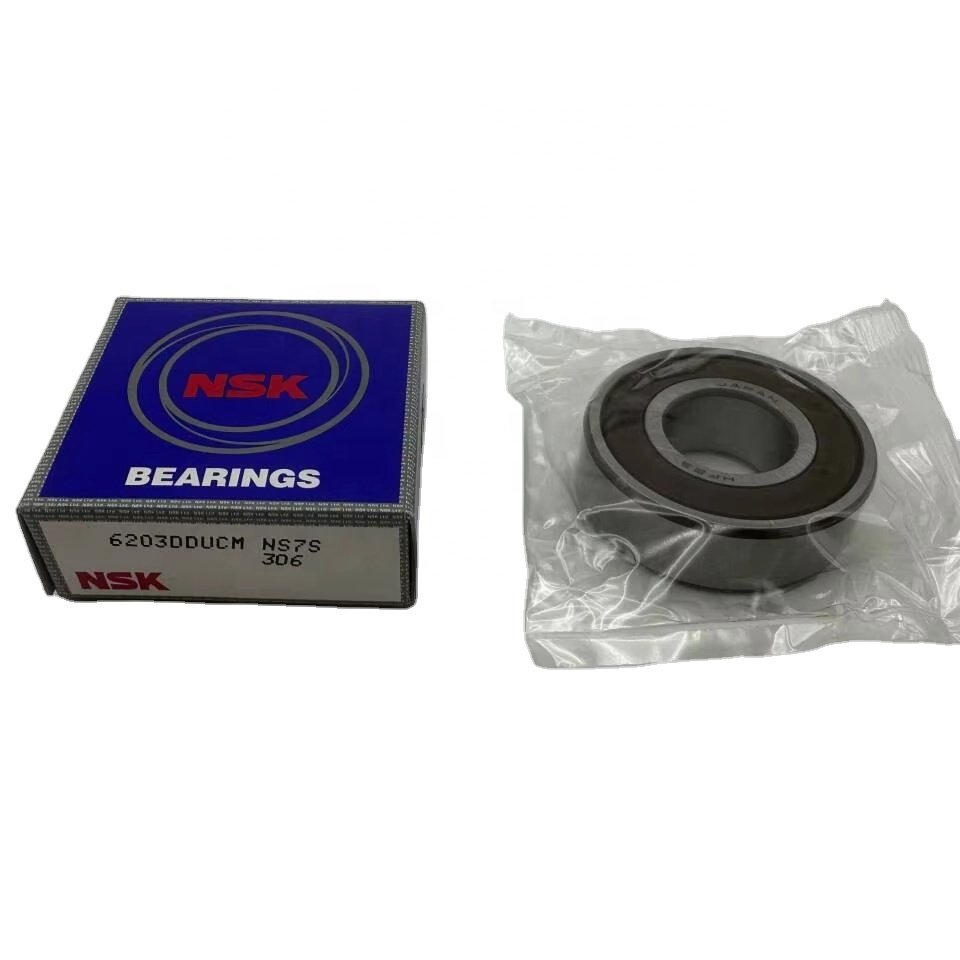 Original Japan NSK deep groove ball bearing 6203 NSK ball bearing 6203 ZZ 2RS single row Chrome steel skateboard bearings