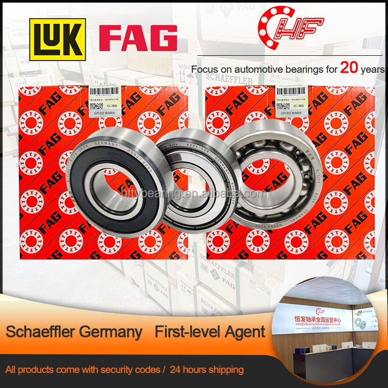 Deep groove ball bearings FAG 6204 2rs ZZ c3 FAG ball bearings