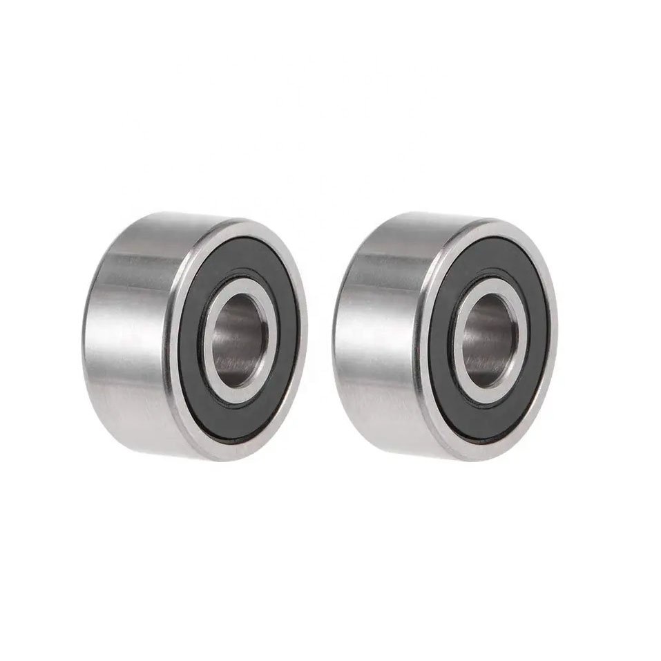 Double Rubber Seal R4A-2RS Deep Groove Ball Bearings 1/4x3/4x9/32 inch.