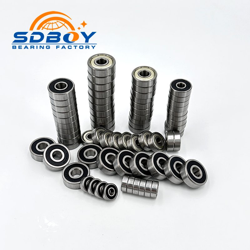 61905 62011 620 zz 6801 684 626 6500 608 2rs z ceramic z809 zz809 size 8*22*7 mm Mini Deep Groove Ball Bearing