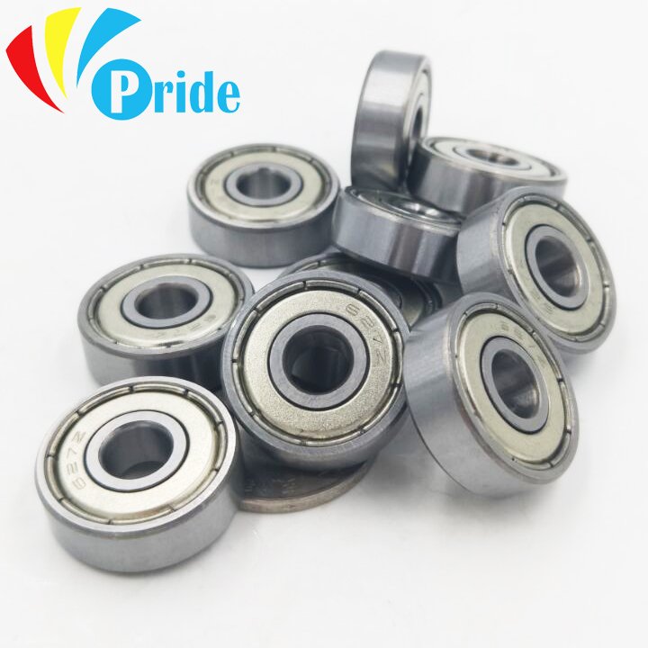 China Manufacturer Wholesale Carbon Steel Deep Groove Ball Bearing Rodamientos Patines 627Z 627ZZ 7*22*7 with Cheap Price