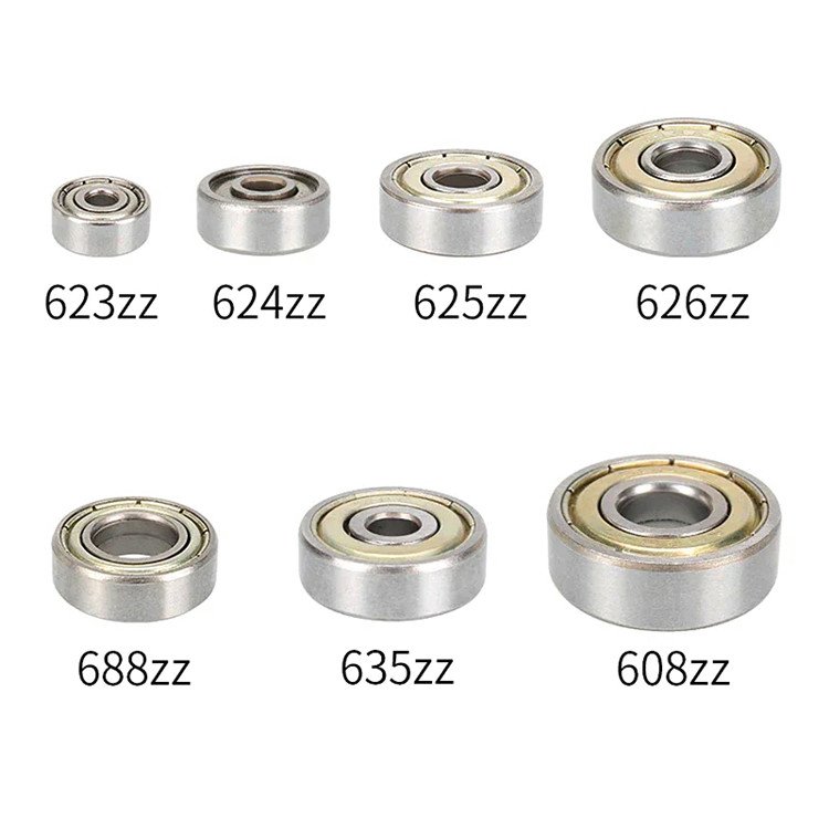 Manufacturer's direct sales mini ice skates deep groove ball bearing 688 688z Z809 ball bearing 809 688rs 608zz