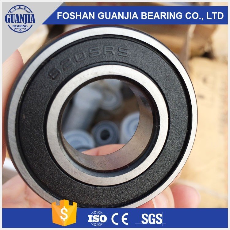 factory supply P0 P5 grade deep groove ball bearing 6205 2rs motorcycle bearing for motorcycle