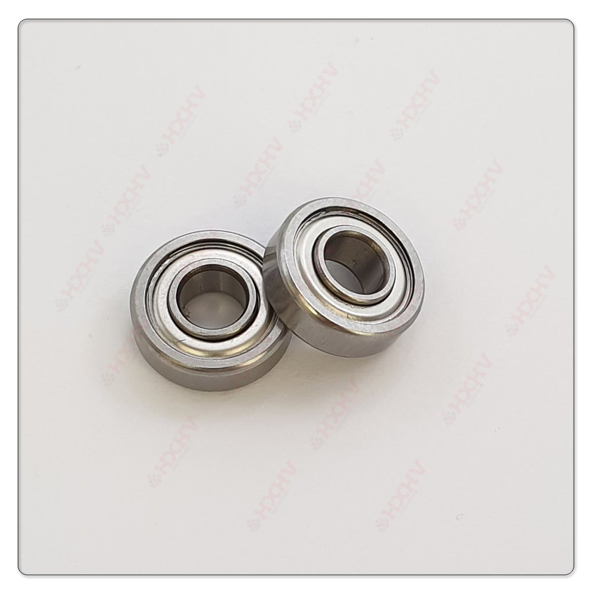 R4ZZ 57155K388 Stainless Steel HXHV Single Row Deep Groove Ball Bearing with Extended Inner Ring 0.25x0.625x0.196 inch