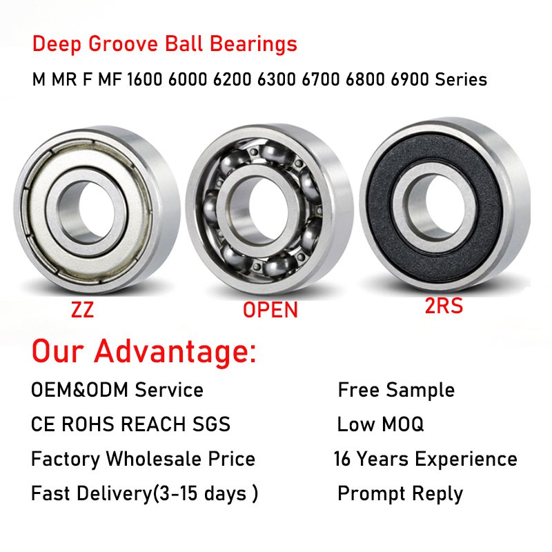 Deep Groove Ball Bearings 5x13x4mm 695 Z ZZ RS 2RS 695ZZ 695-2RS Bearing For Outdoor Powertool