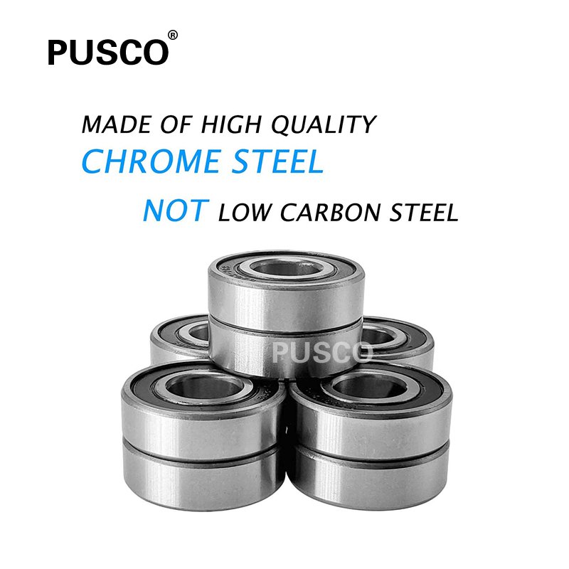 PUSCO Rolamento 6300 6201 6202 6203 6204 6205 6206 6207 Deep Groove Ball Bearing 2RS Motorcycle Auto Wheel Copper Bearing