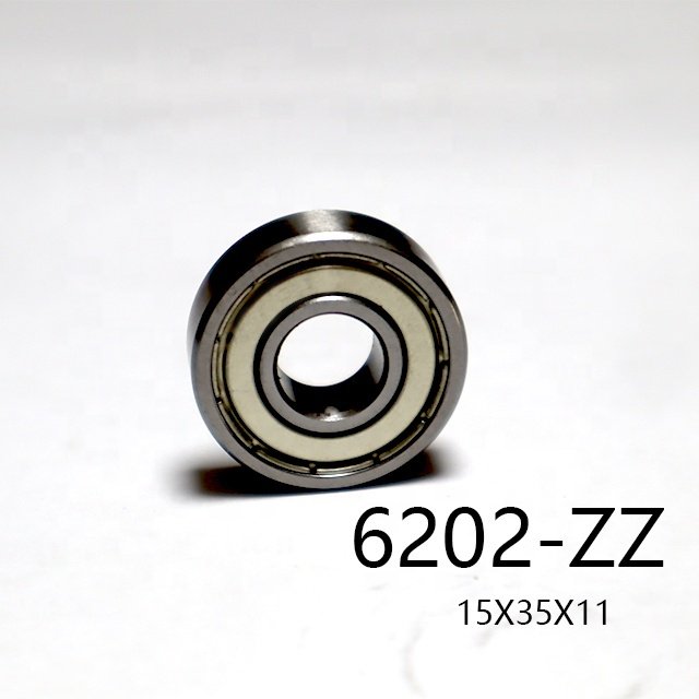 High Precision6202-ZZ Deep Groove Ball Bearings With Low Maintenance And Temperature Resistant Properties For Machinery