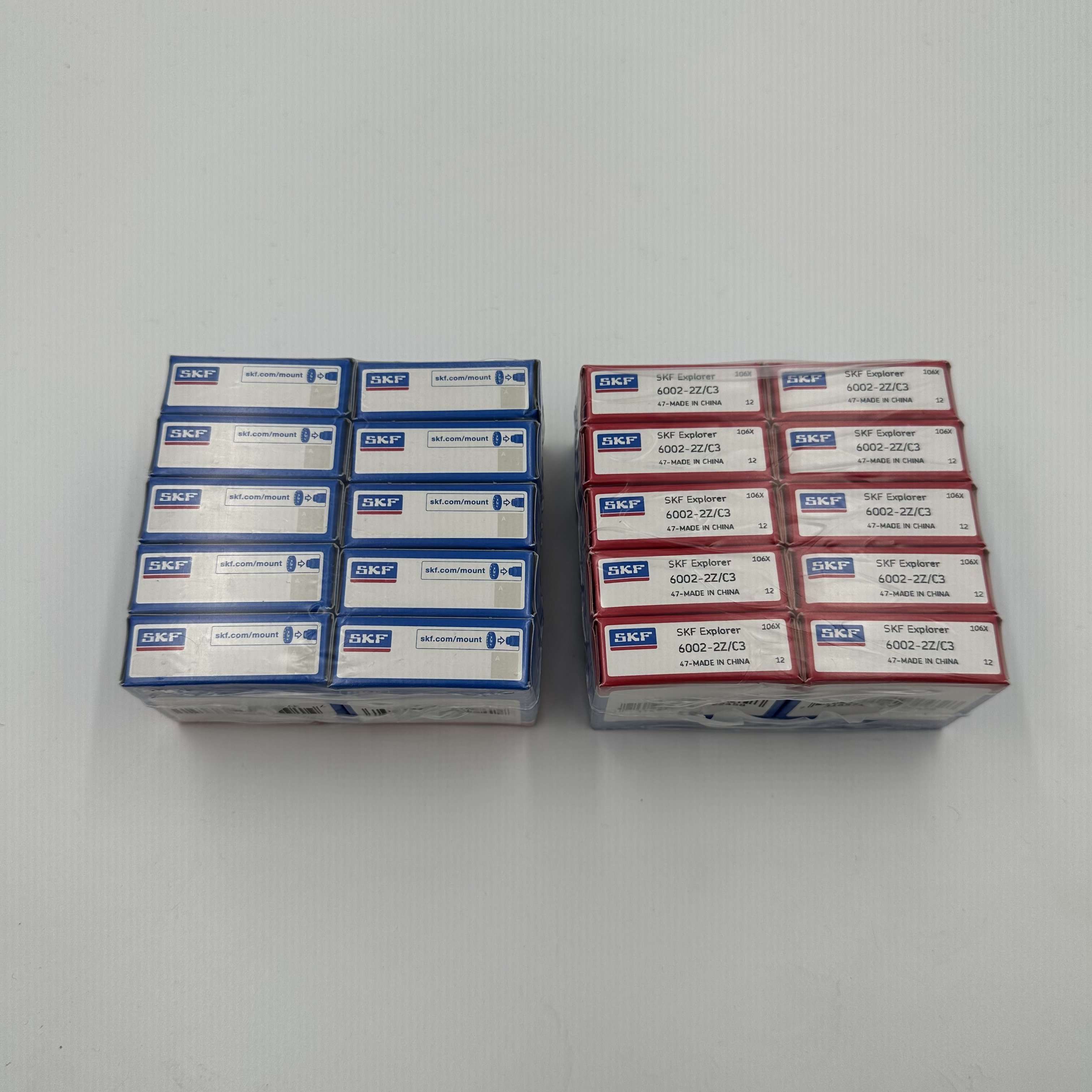 -Original SKF Deep groove Ball Bearing 6002 2Z/C3 15*32*9MM 0.031KG SKF Single row ball bearing 6002 2Z