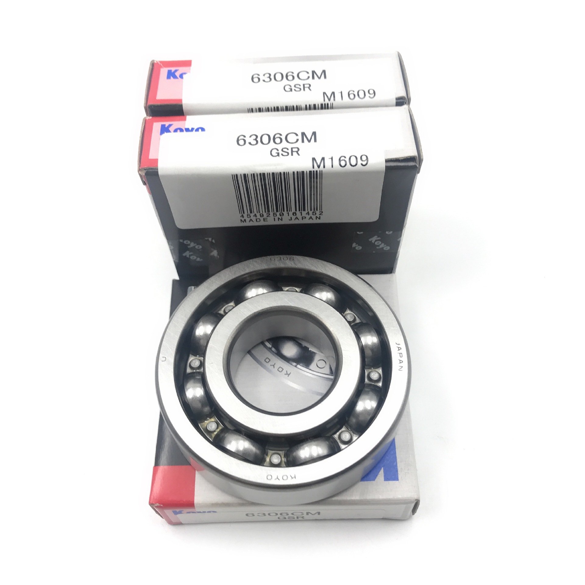 High speed deep groove ball bearing 6306 2RS