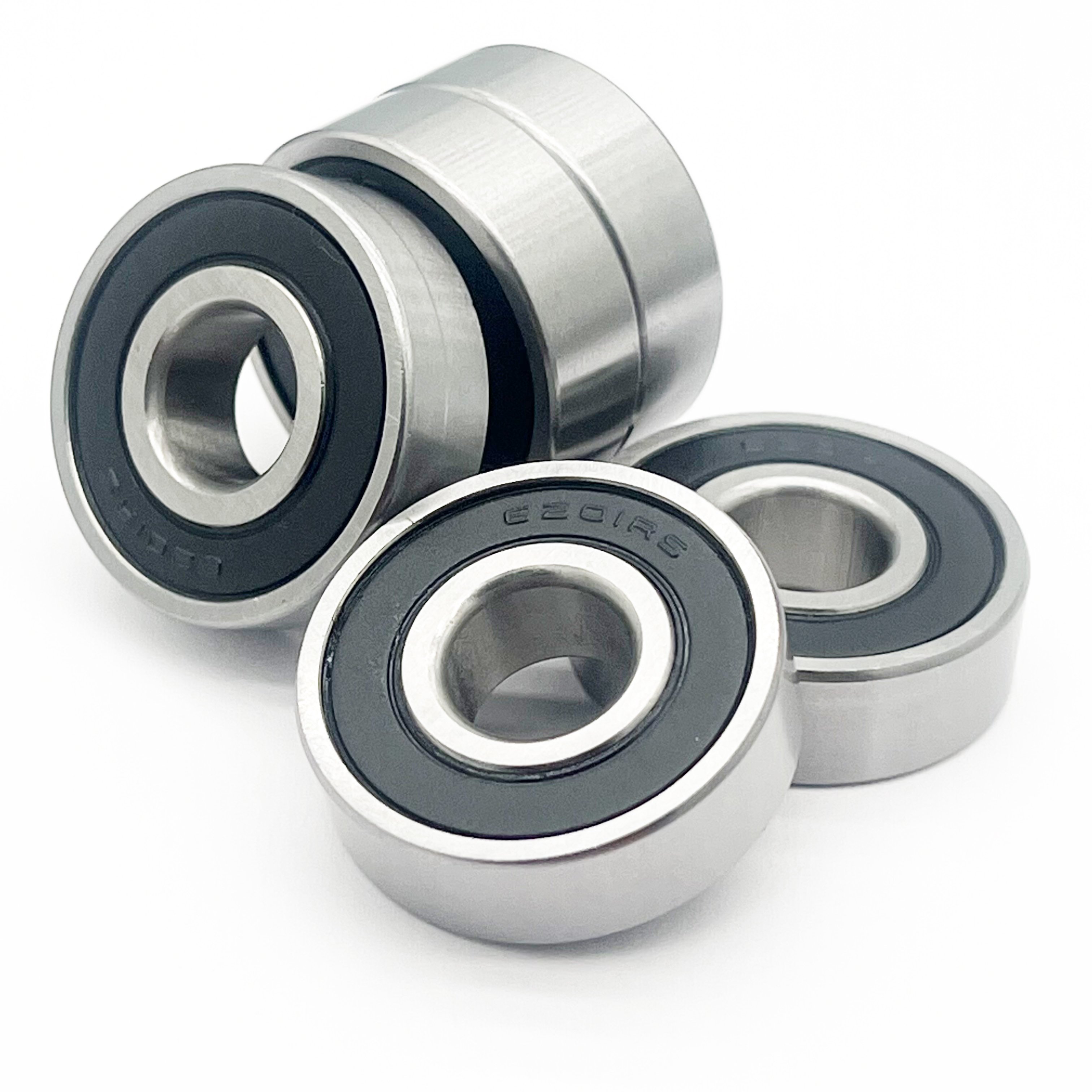 Manufacturer Custom Stainless Steel Standard Bearing 6202 ZZ/RS Sealed Bearing Single Row Deep Groove Ball Bearings for Motor