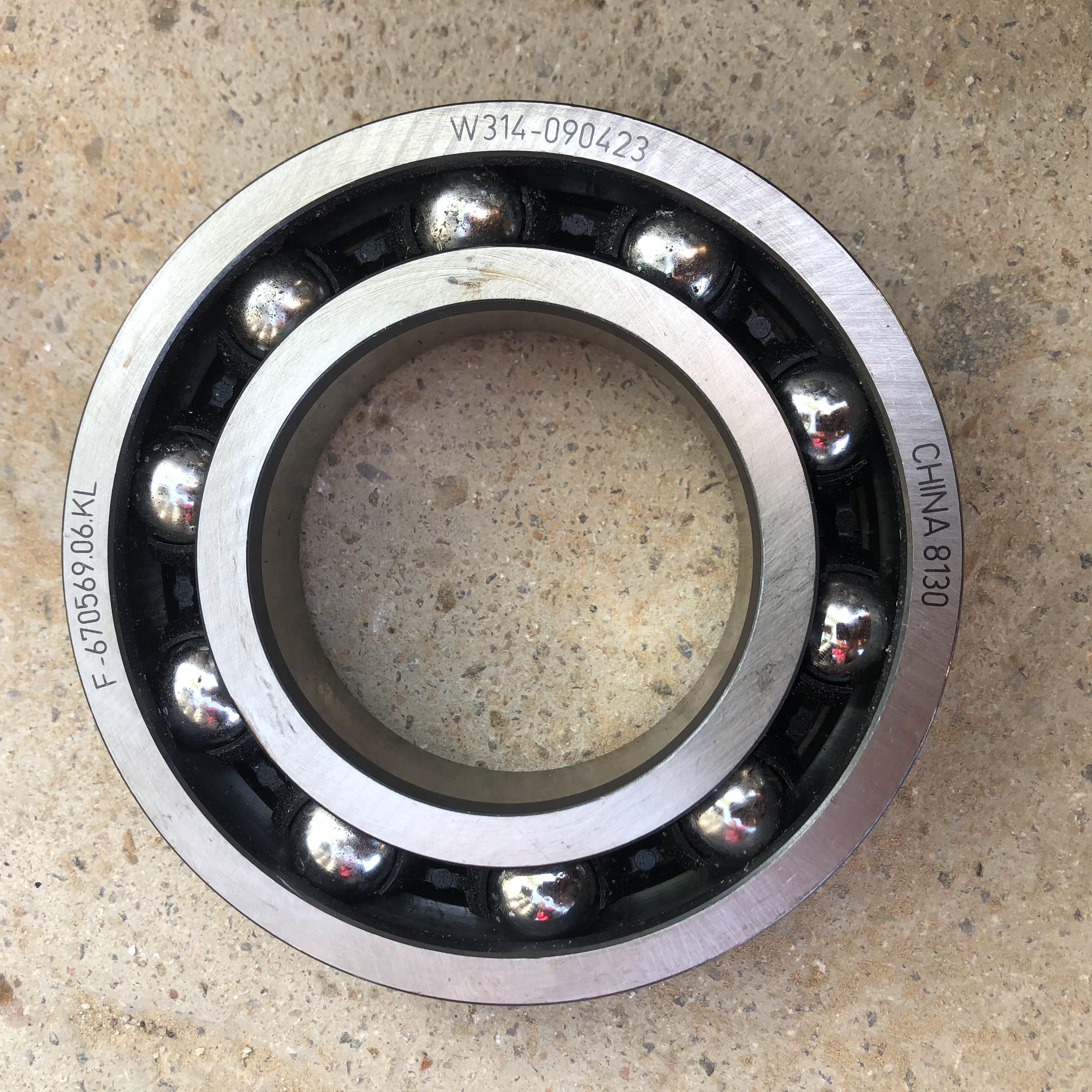 Deep groove ball bearing 13x42x13 138X4213