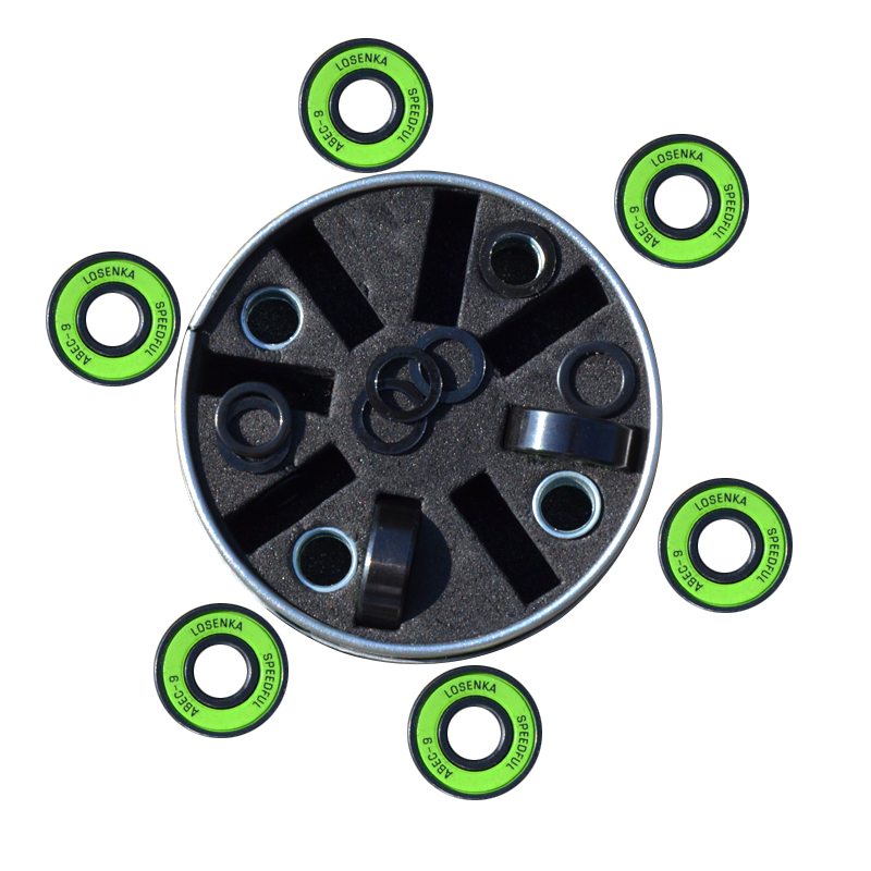 Cheap packing customized High speed ball abec 9 skateboard bearings