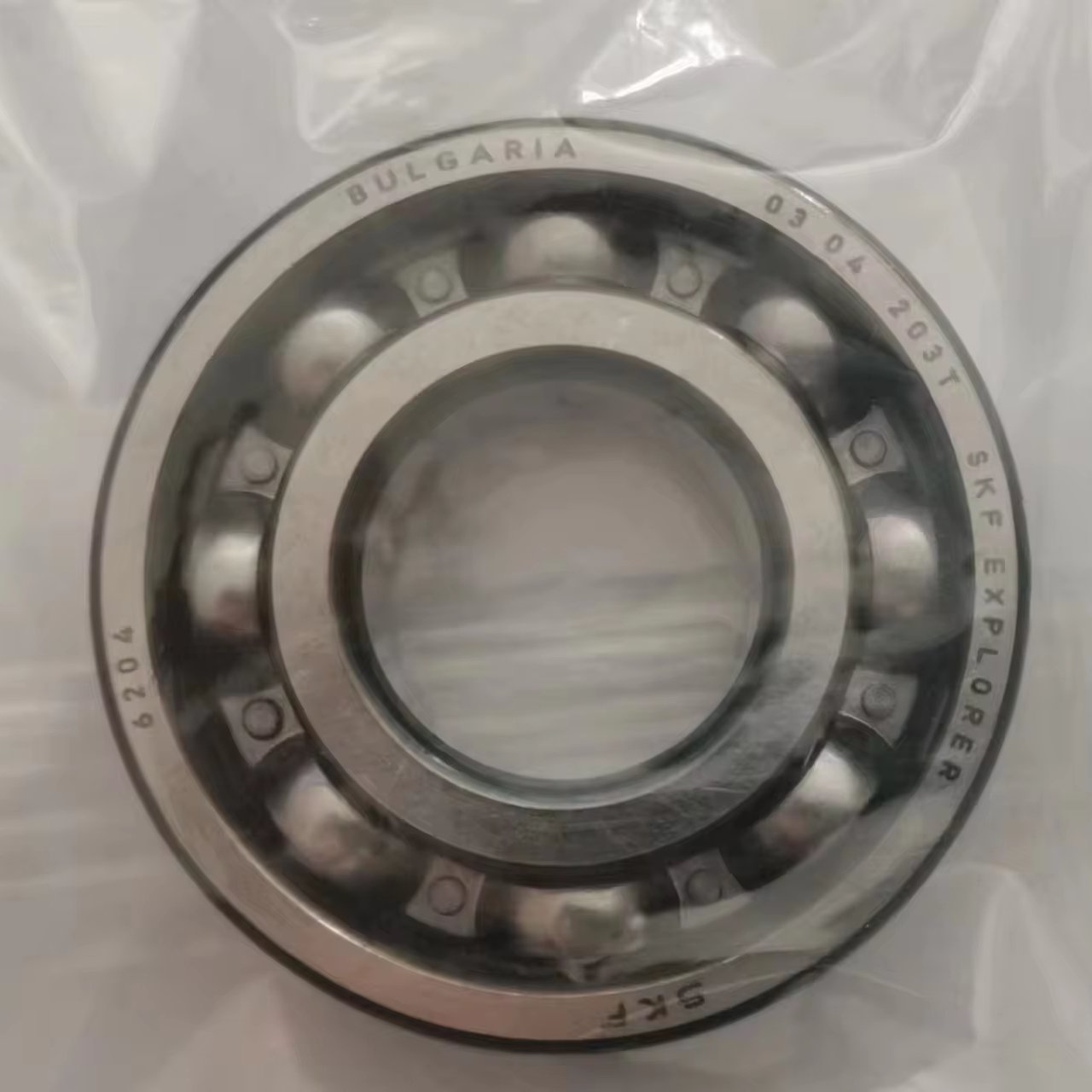 High Precision Miniature 6204 GCR15 Chrome Steel Deep Groove Ball Bearing 2RS Sealed Fingerboard Wheels Engineering Machinery