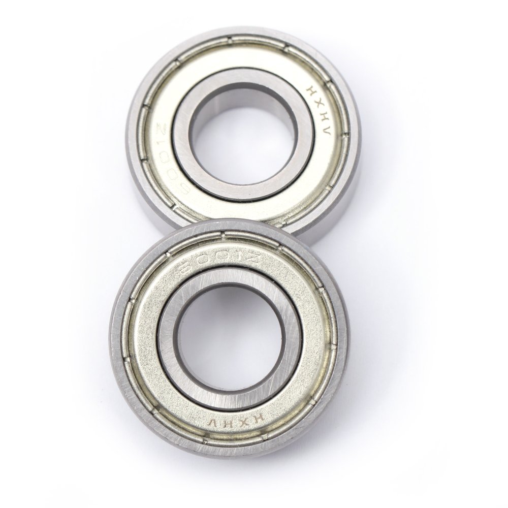 HXHV Single Row Radial Metal Shield 6001-ZZ 6001-2Z 6001 ZZ 2Z Deep Groove Ball Bearing 12x28x8 mm