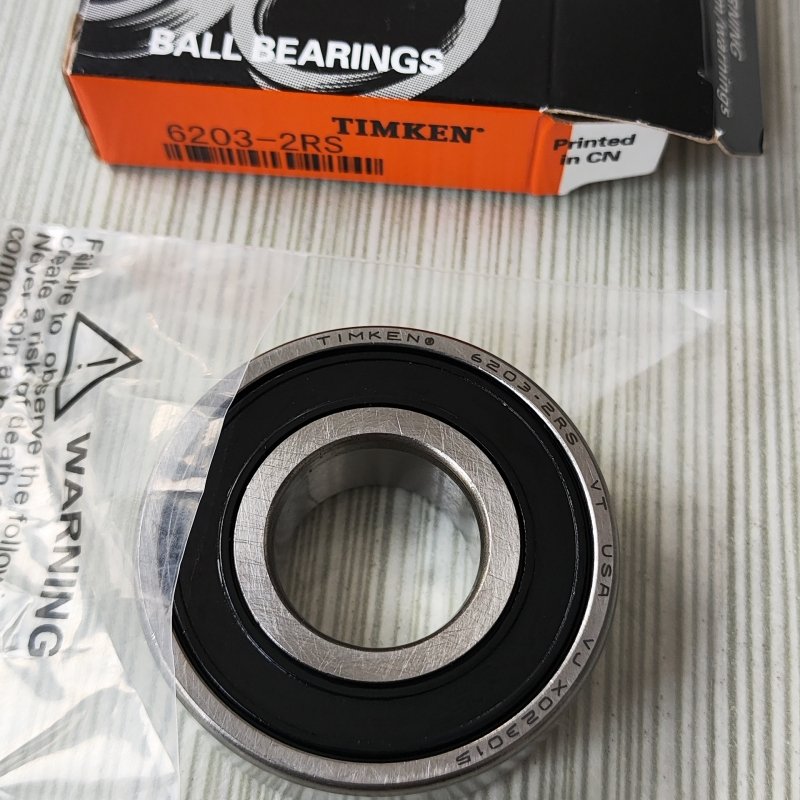 Manufacturer Best Quality 17x40x12mm Single Row Deep Groove Ball Bearing 6203 2RS 2Z Bearing Sk f Original