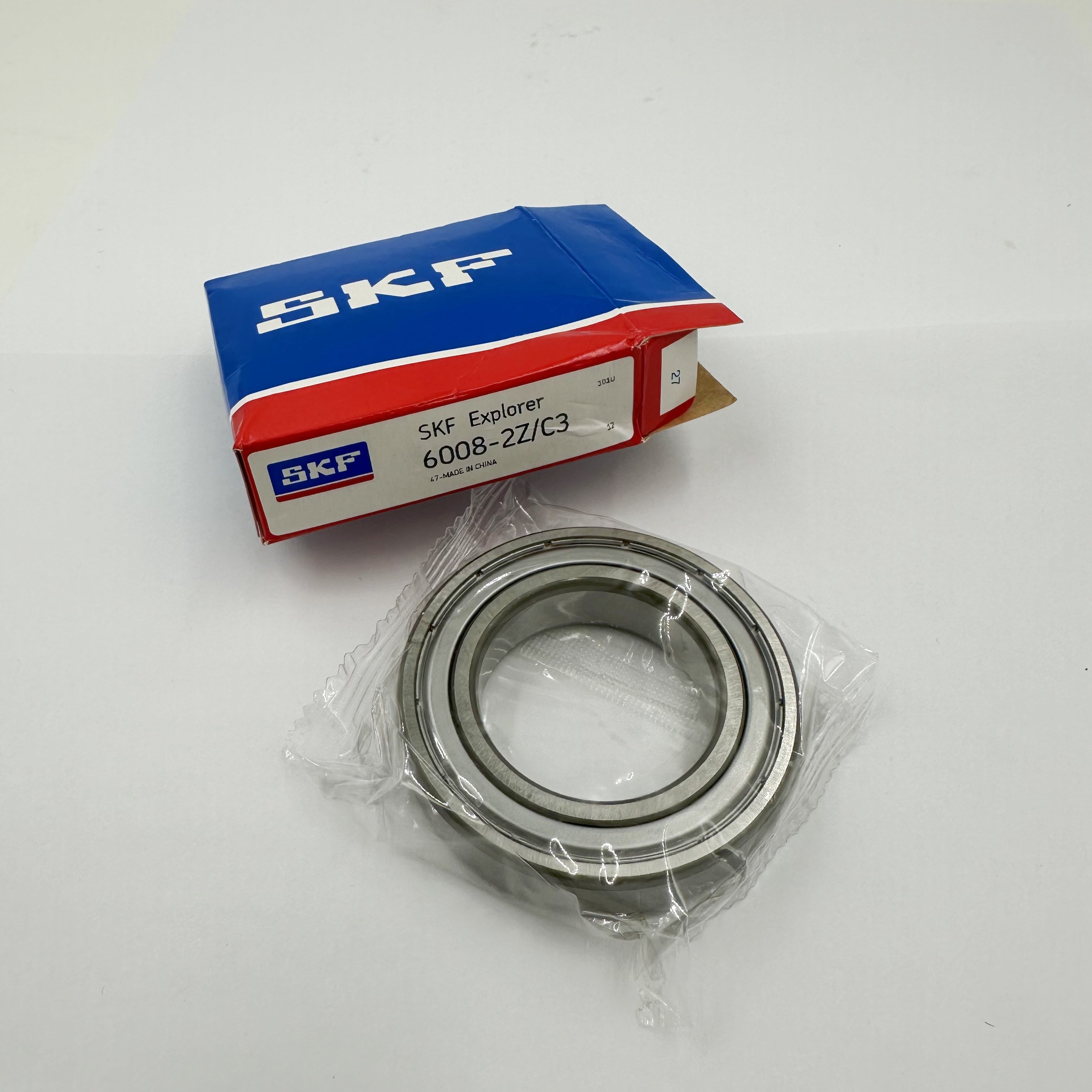SKF original bearings supplier 6008-2Z/C3 6008ZZ SKF deep groove ball bearing size 40*68*15mm
