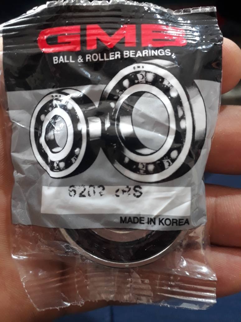 GMB deep groove ball bearings 6201 6202 6203 6204 6205 6206 6207 6208 bearing balls with open/rubber/steel seal
