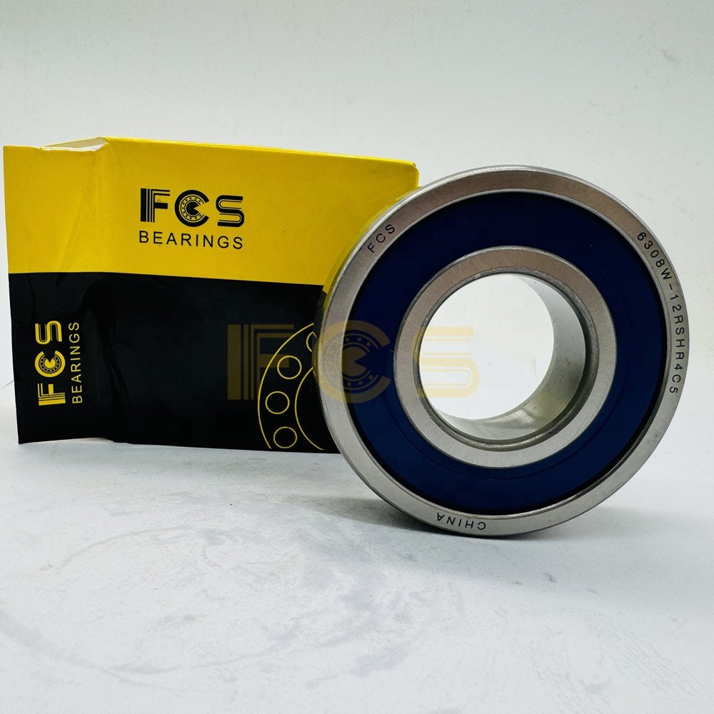Hot Sale Single Row Deep Groove Ball Bearing Auto Rear Axle Bearing 6308W 12RSHR4C5