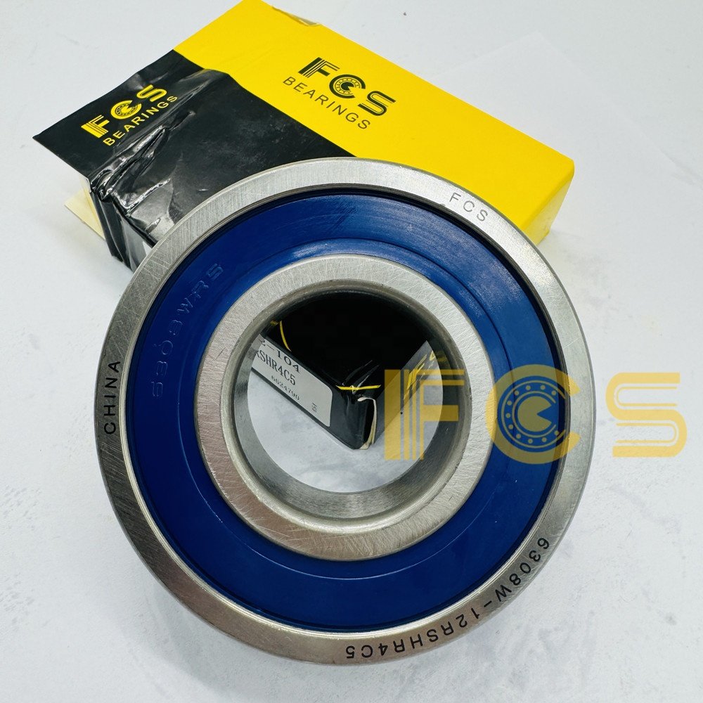 Hot Sale Single Row Deep Groove Ball Bearing Auto Rear Axle Bearing 6308W 12RSHR4C5